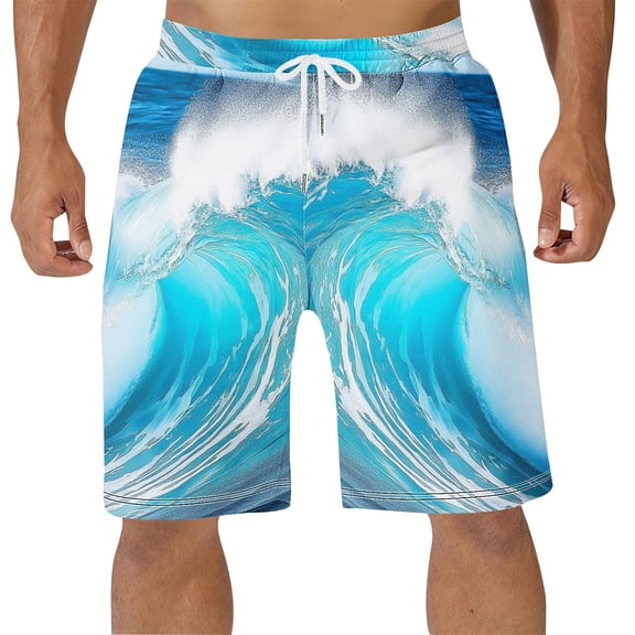 Vetsdori Mens Dry Fit Shorts Summer Pocket Short Pants Swim Trunks Breathable,Beach Casual Shorts for Men Ropa,Size L
