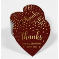 thumbnail image 2 of Inkdotpot Real Gold Foil Thanks For Celebrating With Me Birthday Tags Favor Hang Paper Tags 100 Pieces, 2 of 6