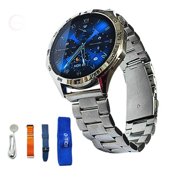 Reloj Inteligente G-tide Power Plata Acero Inoxidable Hombre