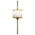 thumbnail image 4 of Kichler 43375NBR Mona 2 Light Halogen Wall Sconce in Natural Brass, 4 of 7
