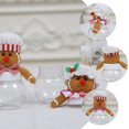 thumbnail image 4 of OULII 2Pcs Gingerbread Man Container Assorted Color Multipurpose Storage for Celebrations, 4 of 7