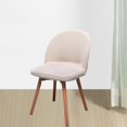 thumbnail image 3 of Cubierta de Silla Perfecl Poliéster Beige Funda Elástica, 3 of 8