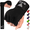 Black, variant on WYOX Gel Boxing Hand Wraps Boxing Glove  Men & Women –Padded Quick Wraps with 80cm Wrist Straps for Muay Thai, MMA, Kickboxing, & Martial Arts – Breathable Fingerless Workout Gloves, Inner Gloves