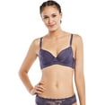 thumbnail image 2 of 6 pcs Women's Wired Basic Regular Padding Everyday Bras B/C Cup (32B), 2 of 3