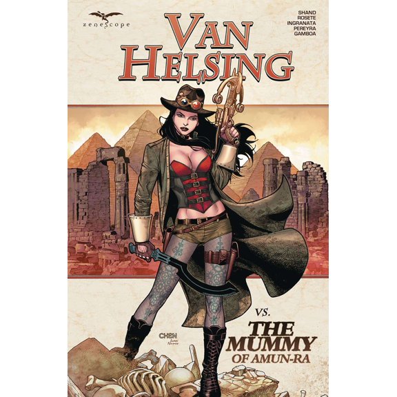 Van Helsing vs The Mummy of Amun-Ra TPB #1 VF ; Zenescope Comic Book