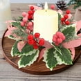 thumbnail image 2 of Qocolhg Outdoor Indoor Christmas Decorations, Garland Candle Decorations For Christmas Garland Decoration Table Decorations Christmas Decoration Candle Garland, on Sale Clearance!, 2 of 6