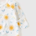 thumbnail image 6 of CAUYDY Newborn Going Home Outfit Toddler Sleepers for Baby Boy Long Sleeve Romper 6 9 12 18 Months Preemie Infant Boys Clothing Fall Winter Light Yellow for Sizes Newborn, 6 of 6