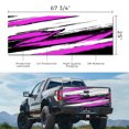 thumbnail image 5 of Truck Tailgate Wrap Grunge Stripe Magenta HD Decal Graphics MightySkins Professional Grade 3M Material Universal Fit for Full Size Trucks Weatherproof & Car Wash Safe, 5 of 6
