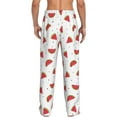 thumbnail image 3 of Xecao Hand Drawn Watermelon Men's Straight Lounge Pajama Pants: The Ultimate in Comfortable Sleepwear, 3 of 9