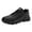 Black, variant on AUDeals Women's Orthopedic Walking Shoes, Slip On Sneakers with Arch Support for Swollen Feet and Daily Pain Relief (Pink, 5.5)