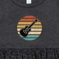 thumbnail image 4 of Inktastic Guitar Music for Guitarist Musician Girls Baby Dress, 4 of 5