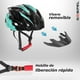 thumbnail image 3 of Casco bicicleta ciclista talla M azul con luz, 3 of 10