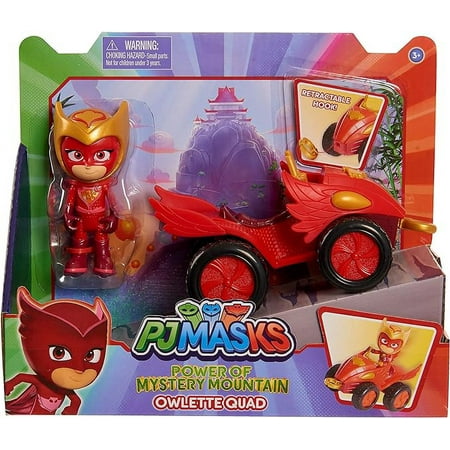 PJ Masks Mystery Mountain Quads, Owlette, by Just Play