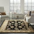 thumbnail image 2 of Nourison Nourison 2000 45" x 69" Wool Indoor Rug in Black Persian, 2 of 7