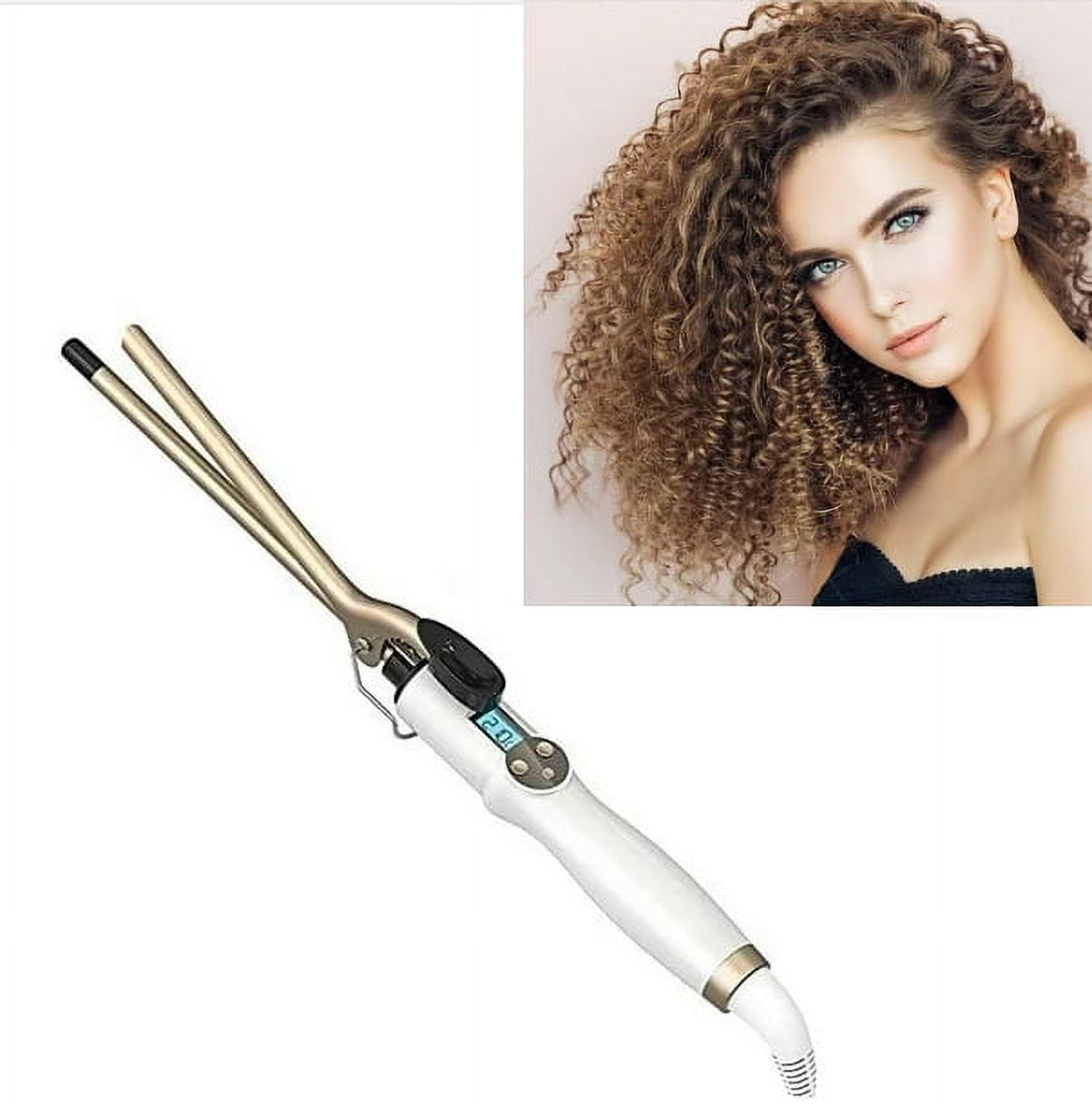 Conair curly curls curling iron 0.75 best sale