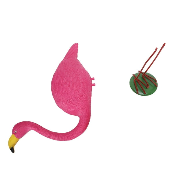 Pájaro de simulación, pájaro de plástico de alta simulación, expulsor de pájaros, adorno para pájaros, compacto y liviano