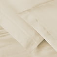 thumbnail image 5 of BNM Egyptian Cotton 2 Piece Pillowcase Set, Standard, Ivory, 5 of 6