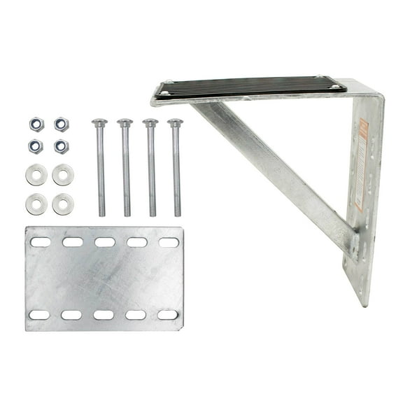 Extreme Max 5001.5783 Galvanized Steel Trailer Step - 5" x 9"