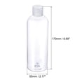 thumbnail image 2 of Uxcell 300ml Squeeze Bottles Refillable Dispensing Bottles Plastic Clear 3 Pack, 2 of 5