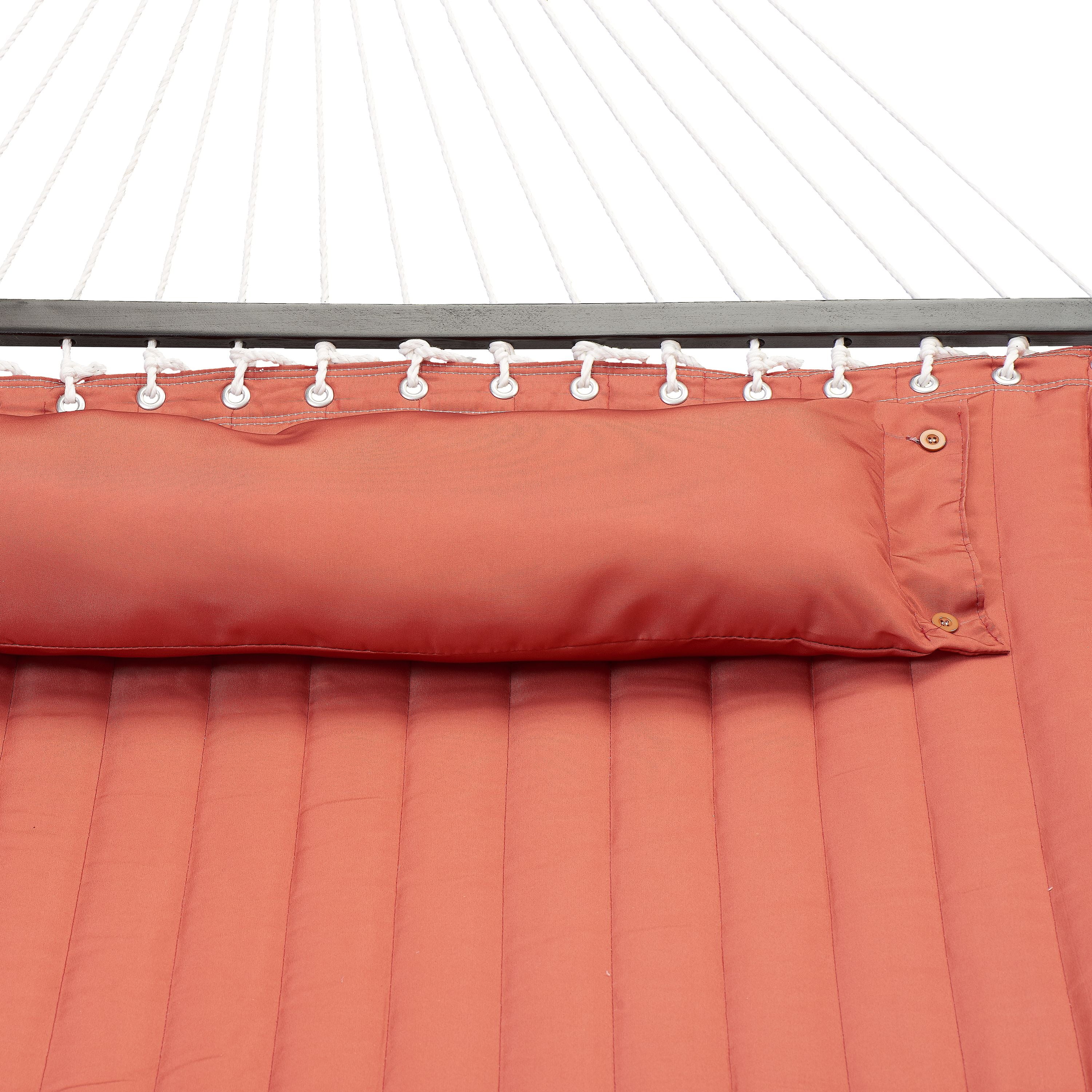 Mainstays Quilted Double Hammock with Pillow - Multiple Colors