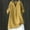 B2-Yellow, variant on LEKODE Linen Tops for Women Gauze Shirts Womens Blouse 3/4 Sleeve Casual Tunic Blouses Casual Blouses Tunic Tops Breathable Tops Minimalist V Neck V Neck Roll Up Sleeve Shirt Loose Clothes Black L