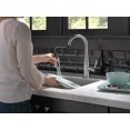 thumbnail image 2 of Grifo de cocina, grifo de fregadero de tres funciones con agua fría y caliente, color gris, 2 of 3