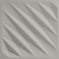 thumbnail image 5 of Ekena Millwork 19 5/8"W x 19 5/8"H Arrow EnduraWall Decorative 3D Wall Panel, Universal Metallic Carbon Mist (12-Pack for 32.04 Sq. Ft.), 5 of 6