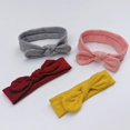 thumbnail image 4 of Baby Cotton Headbands Hairbands Hair Bow Elastics for Baby Girls Newborn Infant Toddlers Kids, 4 of 8