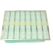 Jet AFS-2000 3-Pocket Replacement Inner Air Filter, 26 x 24 x 6 inches, Green