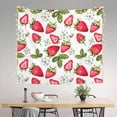 thumbnail image 2 of Pofeuu Strawberry1 Print Wall Tapestry Decoration Wall Hanging Tapestry 60 x 51 Inch, 2 of 6