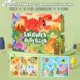 thumbnail image 1 of QJUHUNG Quiet Book Children‘s Early Education Enlightenment Sticker Busy Book  General Knowledge Cognitive Puzzle Book Toy, 1 of 7