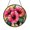 Acrylic 3.5 Inch, variant on Tropical Flower Window Hanging – Glass Style Art