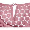 thumbnail image 6 of Moomaya Victorian Style Lace Top For Women Long Sleeves Casual Plain Tunic, 6 of 7