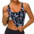 thumbnail image 2 of Rocae Love Butterflies for Sports Bra for Women Sports Vest with Performance Stretch and Quick Dry FabricLarge, 2 of 9