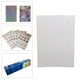 thumbnail image 4 of Hojas Laminadas Holográficas A4, Hojas Laminadas En Frío Holográficas Cortables Operación Simple Resistente A Los Arañazos Para Insignia, 4 of 8