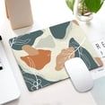 thumbnail image 5 of Abstract Flowers and Leave Mouse Pad Mousepad Beige Office Decor for Women Desk Accessories Modern Mousepad Non-Slip Rubber Base MousePads for Office Laptop, 9.5"x7.9"x0.12" Inch, 5 of 5