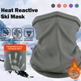 thumbnail image 5 of Unisex Heat Reactive Balaclava,Temperature Sensitive Color Change Face Cover,Winter Full Face Protection Mask Hat Outdoor, 5 of 10
