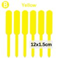 thumbnail image 1 of 25-100PCS Plastic Plant Labels Flower Pots Landing Tag Sign Stake Flower Vegetable Potted Diy Garden Decorating Tool Clean Reuse, 1 of 5