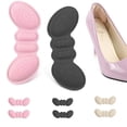 thumbnail image 3 of Vogacara 1 par de plantillas para zapatos, tacones altos, forro del talón, agarres, pegatina, cojín de inserción Cuidado de los pies rosa 6 mm, 3 of 6