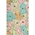 thumbnail image 2 of GZHJMY Easter Watercolor Rabbit Bunny Kitchen Towels Bar Tea Dish Towel Dishcloths Set of 6 Super Absorbent Soft 18 x 28 inches Washcloths Decorative Towels, 2 of 7