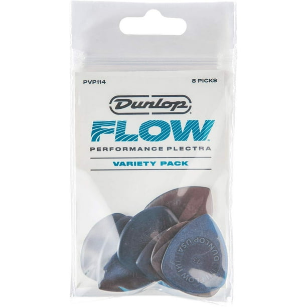Púas para guitarra Jim Dunlop Flow Variety Pack PVP1.14