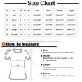 thumbnail image 3 of Fesfesfes Gym Shirt Women's Short Sleeve Solid Color Basics Crewneck Casual Top Pullover T-shirt Women's T Shirts L(US:8), 3 of 8