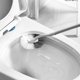 thumbnail image 1 of Cepillo para fregar pisos Lisbinx con mango largo: 2 en 1, raspa y cepilla para limpiar bañeras, azulejos, baños, patios, cocinas y paredes., 1 of 7