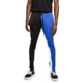 thumbnail image 2 of G-Style USA Men's Two Tone Color Blocked Track Pants TR544 - Royal Blue/Black - 2X-Large, 2 of 5