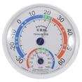 thumbnail image 1 of CIMAXIC Indoor Home Hygrometer Thermometer Temperature Humidity Monitor High Precision Meter,4.96"X4.96"X1.1", 1 of 5