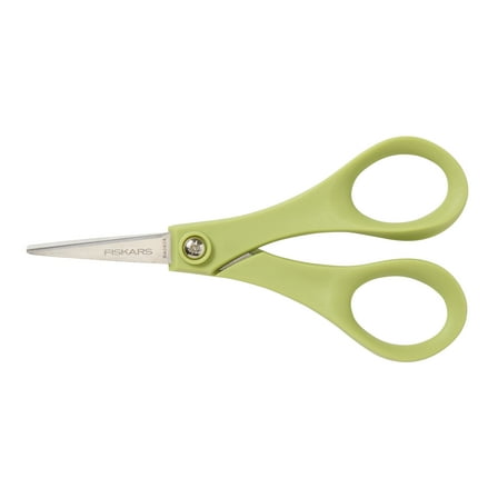 Fiskars 5" Everyday General Purpose Cutting Scissors, Green