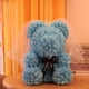 thumbnail image 2 of Oso rosa, flor Artificial de espuma, vida eterna para regalos del Día de San Valentín, decoración del hogar con caja de regalo, oso de peluche, 2 of 5