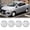 14 inch- Chrome, variant on 4 Pack 14 inch Steel Wheel Hubcaps for 2014-2025 Mitsubishi Mirage,Compatible With Steel Wheels,Snap-on Installation,Lacquer