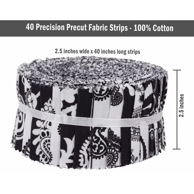  Soimoi Block Print Precut 5-inch Cotton Fabric