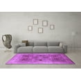 thumbnail image 3 of Ahgly Company Indoor Rectangle Oriental Purple Traditional Area Rugs, 3' x 5', 3 of 4